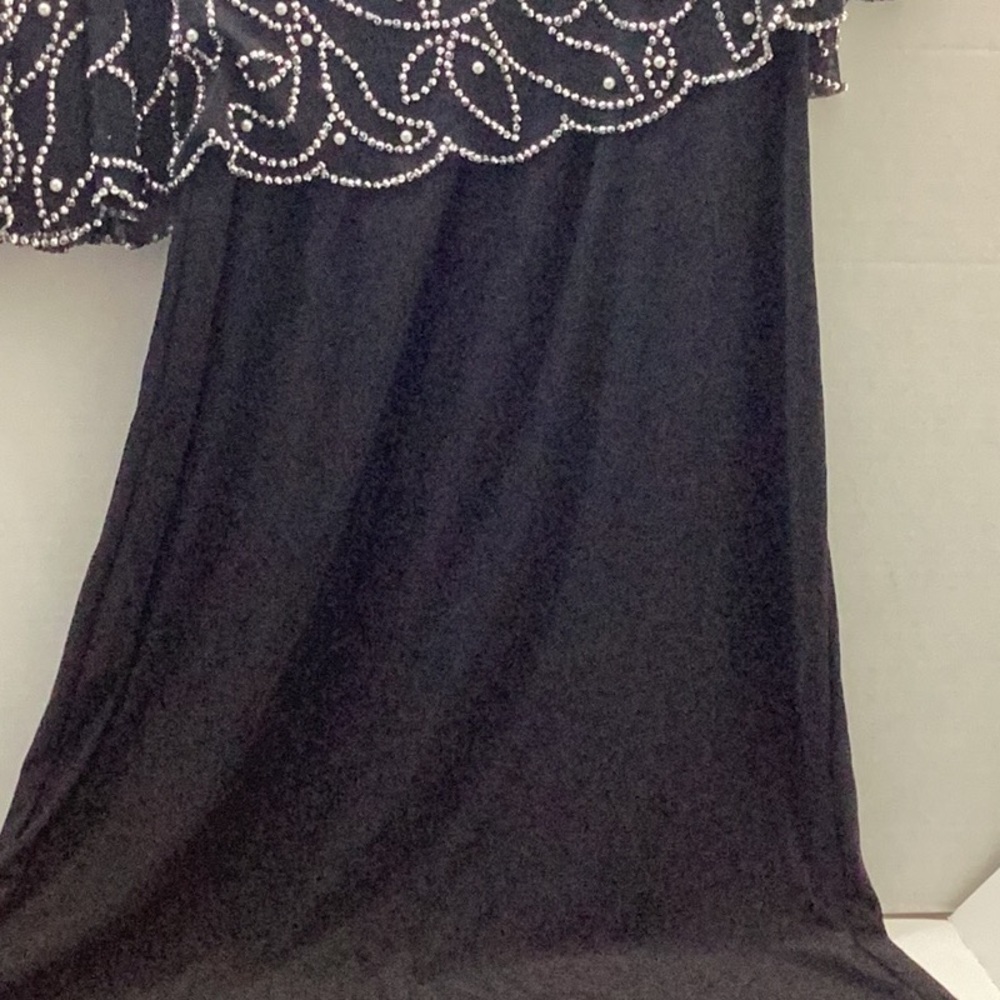 MSK Overlay Womens Evening Gown - Picture 4 of 9